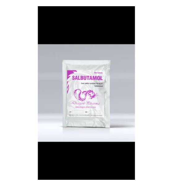 5 Salbutamol ( Ventolin ) 100 Tabs 10 Mg Dragon Pharma - Image 1