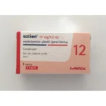Somatropin 12 mg 1.5 ml Saizen Merck